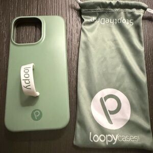 Sage Loopy Case for iPhone 13 Pro